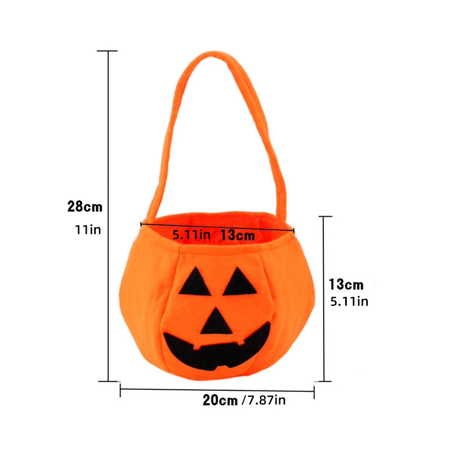 JupiGlow Halloween Pumpkin Costume and Treat Bag Options