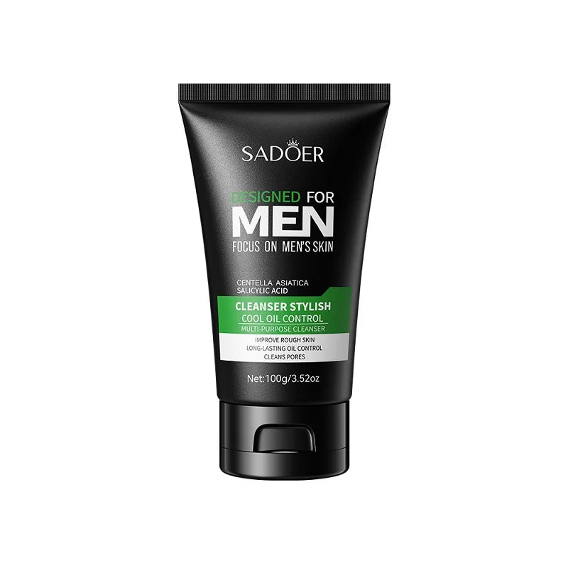Men's Multi-Action Oil-Control Cleansing Face Wash, 100g