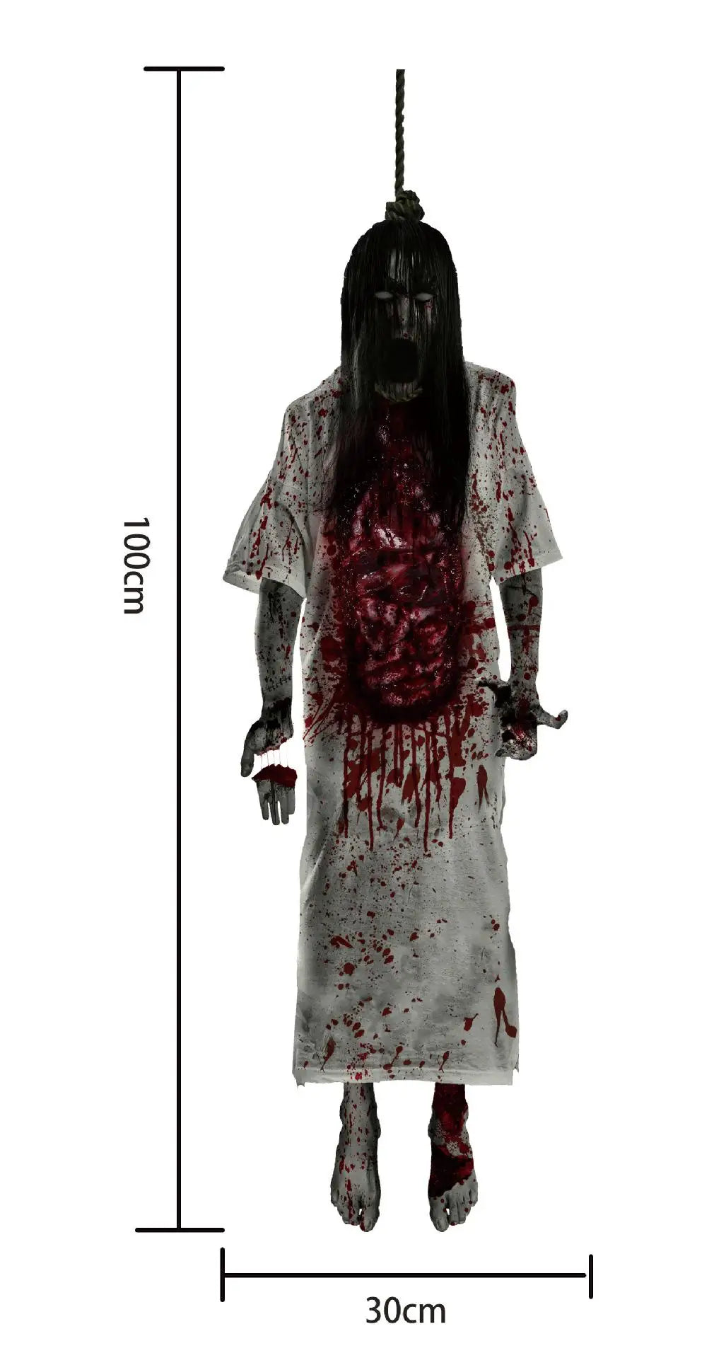 New Halloween Decorations Scary Corpse Wall Stickers Holiday Party Bedroom Window Sticker Decor Halloween Party Supplies 2024