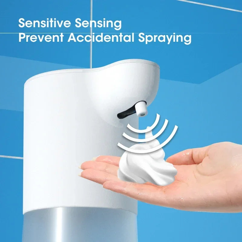 Automatic Touchless Foam Soap Dispenser, 350ml Infrared Sensor, 2000mAh Type-C Rechargeable for Bathroom - product view 6