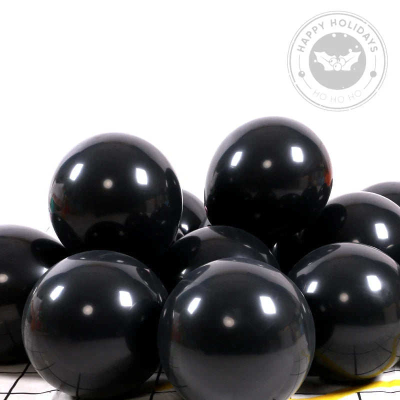 Black Round Balloons, 5 to 36 Inch Decorative Party Balloons with Multiple Pack Sizes for Celebrations and Event Decor - product view 6