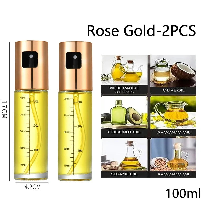 Glass Oil Spray Bottle, Cooking Oil Mister for Olive Oil, Vinegar, BBQ, Salad and Kitchen Baking, 1, 2, 4 or 6 Pieces - product view 6