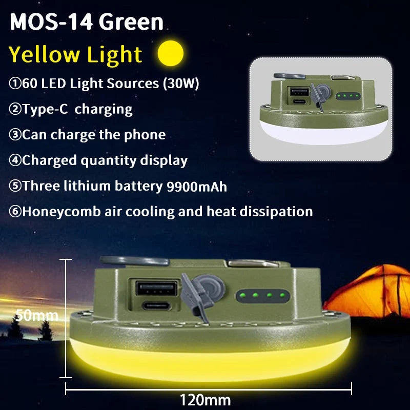 Rechargeable Camping LED Lantern, product view 6