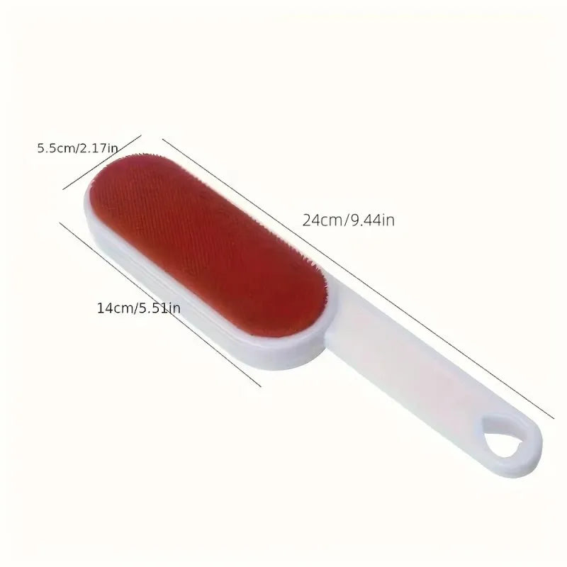 Reusable Pet Hair Remover Brush, Self-Cleaning Manual Lint Roller with Electrostatic Adsorption for Home and Car - product view 6