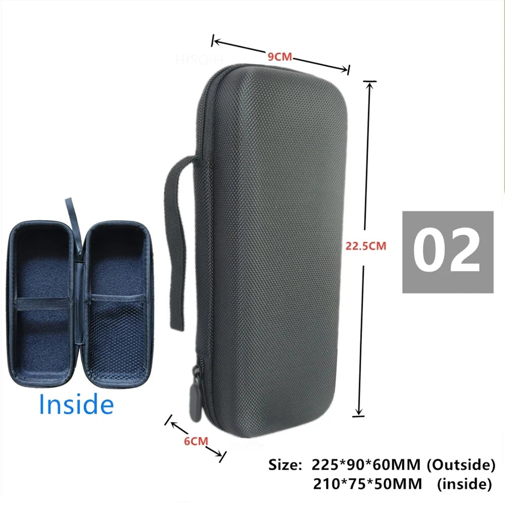 Cable Storage Box, Leather Electronic Accessories Carry Case, Shockproof Organizer for Data Cables, Earphones and Travel - product view 6
