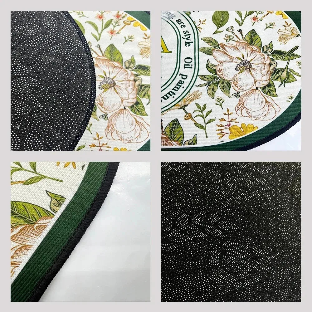 Anti-Fatigue Kitchen Floor Mat, Soft Non-Slip Crystal Velvet Runner, Woven Water-Absorbent Rug for Home and Office - product view 6