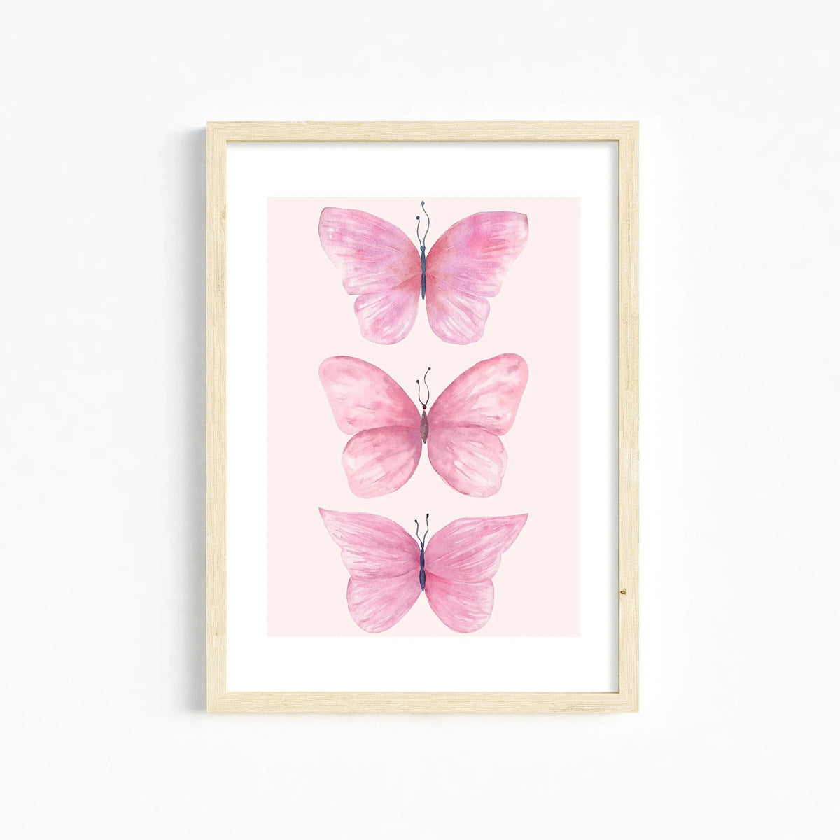 Modern Pink Canvas Wall Art, Vertical Rectangle Spray-Painted Finish, Unframed Sizes for Bedroom and Apartment Decor - product view 6