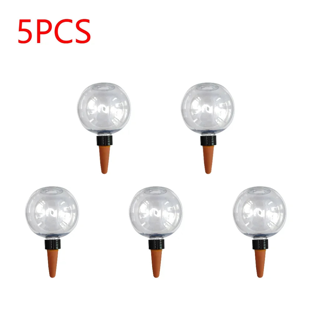 Plant Watering Globes, 500 ml Self-Watering Bulbs, Transparent Plastic Drip Irrigation Inserts for Indoor and Outdoor Pots - product view 6