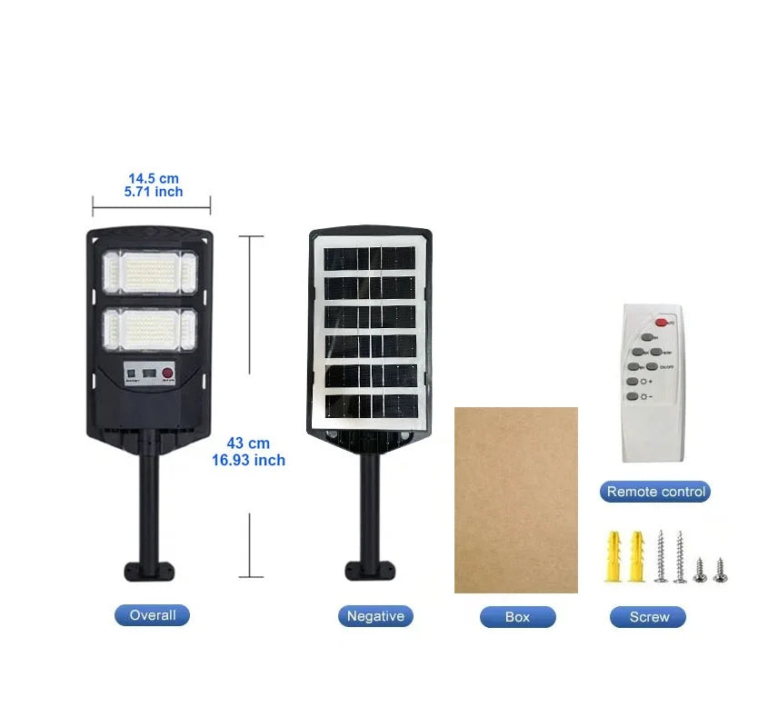 Solar LED Motion Sensor Wall Light, product view 6