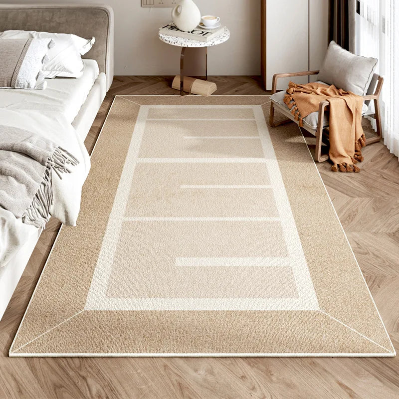 Modern Rectangle Kitchen Rug, Soft 100% Polyester Non-Slip Floor Mat, Machine-Made Carpet in 40x60 to 120x160 cm - product view 6