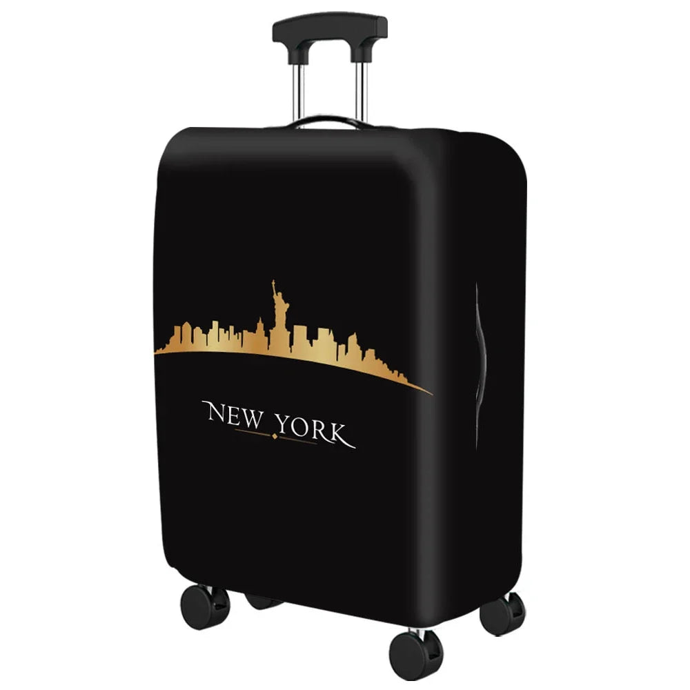 Stretch Fabric Suitcase Cover, Polyester-Spandex Luggage Protector for 18–32 Inch Cases, Multiple Sizes and Travel Styles - product view 6