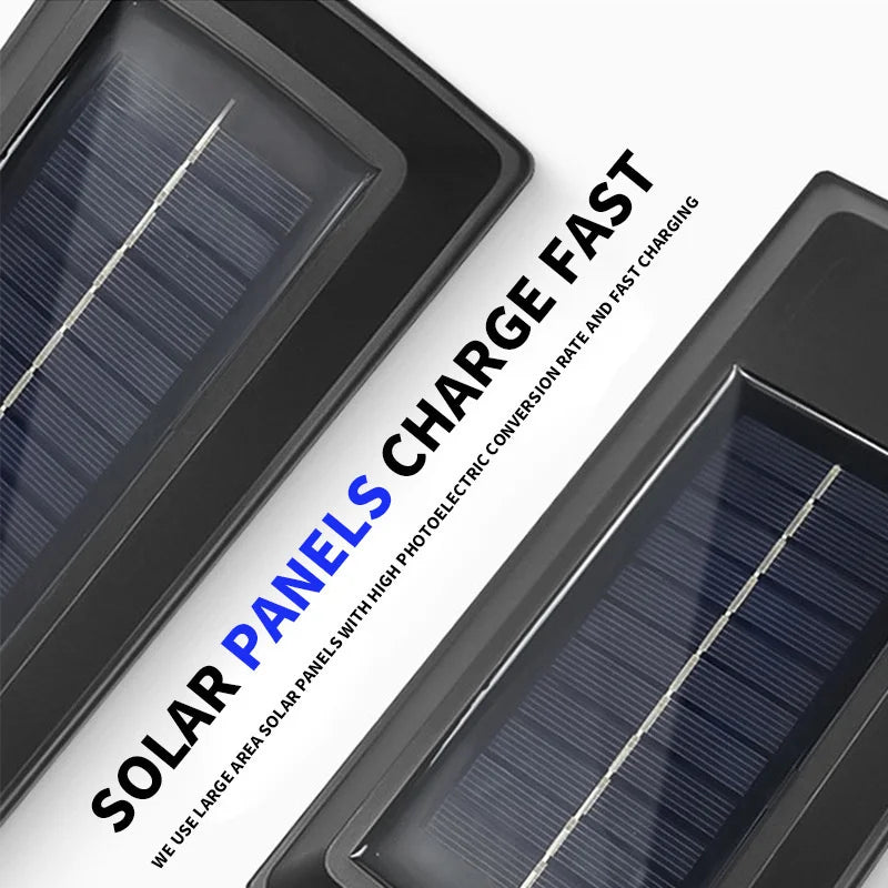 Outdoor Solar Security Light, Waterproof Motion Sensor LED Lamp, 3 Lighting Modes for Garden Paths and Outdoor Areas - product view 6