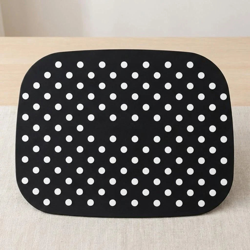 Reusable Silicone Baking Mat, Perforated Air Fryer Liner, Heat Resistant to 430°F, Round or Square Sizes for Baking - product view 6
