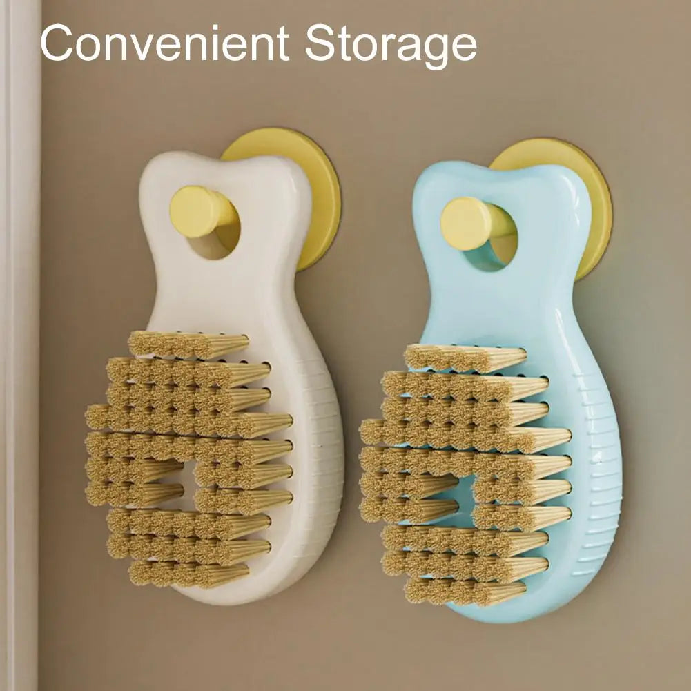 Soap Dispensing Dish Brush, Press-Activated Liquid Reservoir with Dense Flexible Bristles, Hanging Loop for Pots, Pans and Sinks - product view 6
