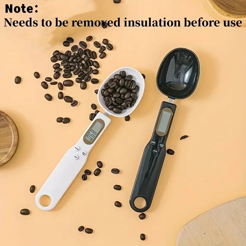 Digital Adjustable Measuring Spoon Scale, Multifunctional ABS Kitchen Tool for Milk, Coffee and Precise Food Portions - product view 6