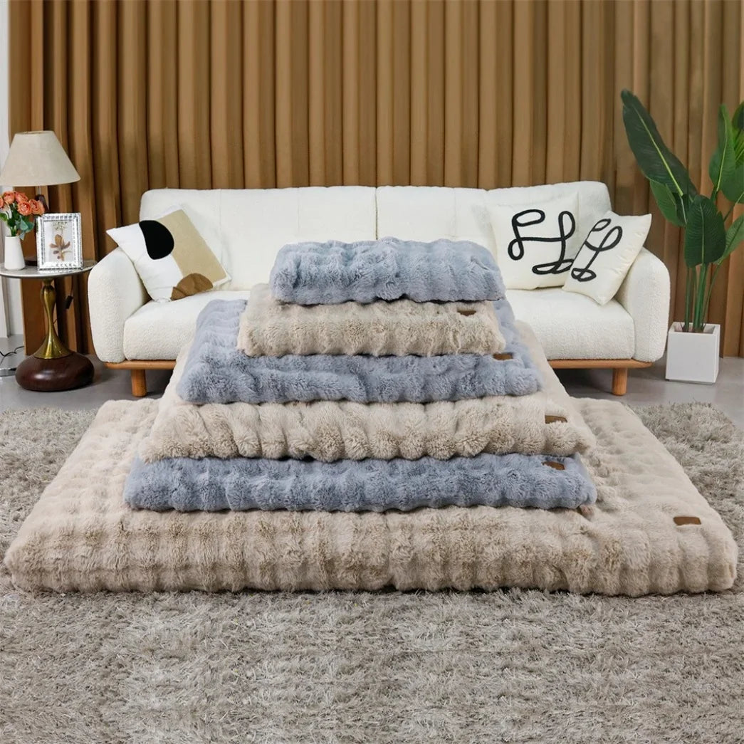 Ultra-Plush Pet Bed Mat, Waterproof Inner Layer, Removable Washable Cover, Anti-Slip Base, 6 Sizes for Dogs and Cats - product view 6