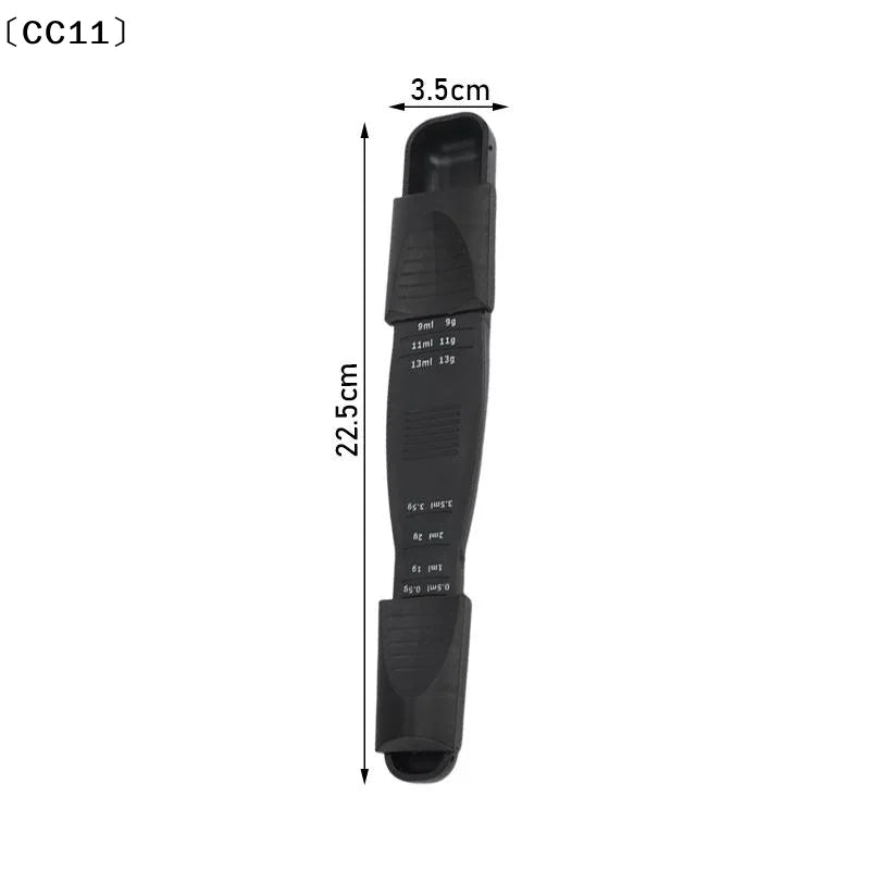 Adjustable Dual-End Measuring Spoon, 8 Ranges from 0.5–13 g, Food-Grade ABS, 22.5 cm for Baking and Portion Control - product view 6