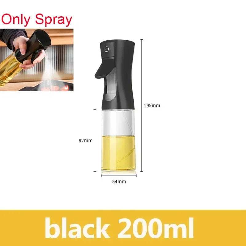 2-in-1 Oil Spray Bottle and Pour Dispenser, Refillable Plastic Kitchen Sprayer for Cooking, Frying, BBQ and Baking - product view 6