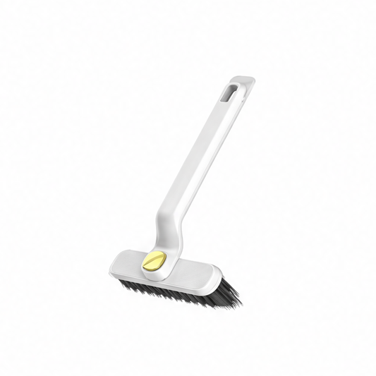 JupiGlow V-Shape Crevice Cleaning Brush, Handheld Hard-Bristle Tool for Tile Floors, Bathroom Corners and Kitchen Gaps, 22 x 13 cm
