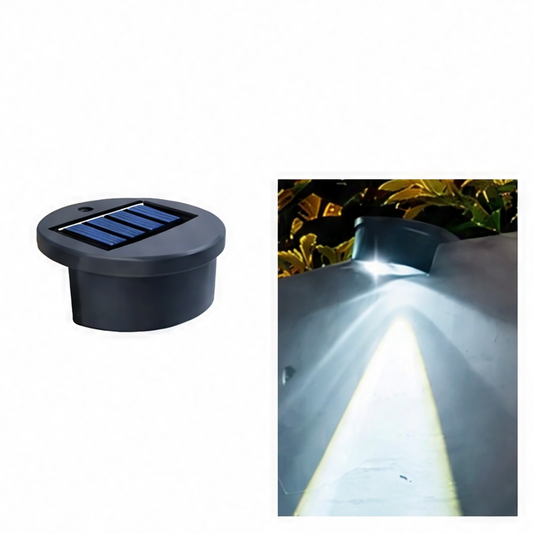 JupiGlow Solar Pool Lights, Waterproof LED Side Lights, Automatic Dusk-to-Dawn Operation, ABS Body, White Warm or Color Light