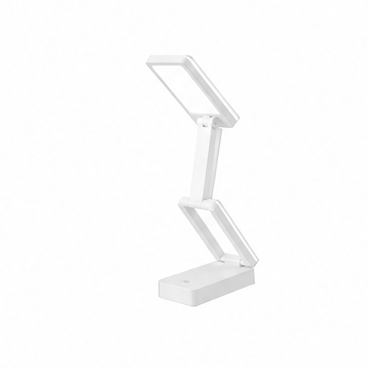 JupiGlow Folding Rechargeable LED Desk Lamp, Touch On/Off Control, Portable Night Light, ABS Body, A or B Body Color