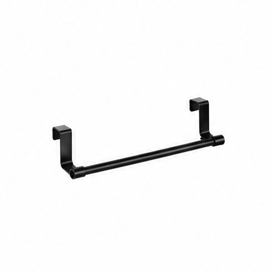 JupiGlow Over Door Drying Rack, Stainless Steel Cabinet Door Towel Bar, No-Drill Space-Saving Hanger for Kitchen and Bathroom