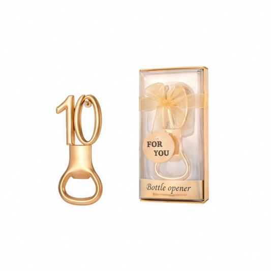 JupiGlow 20-Piece Wedding Favor Wine Opener Set, Electroplated Metal Bottle Openers with Exquisite Gift Boxes for Guest Giveaways