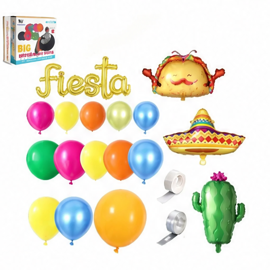 JupiGlow Round Latex Balloon, 10-Inch Party Decoration with Laser Finish for Fiesta Celebrations, Photo Booths and Event Displays