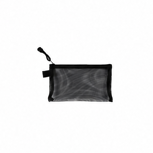JupiGlow Transparent Mesh Passport Holder, Zipper Travel Document Organizer for Passport, Tickets and ID Cards, 1, 3 or 5-Piece Options