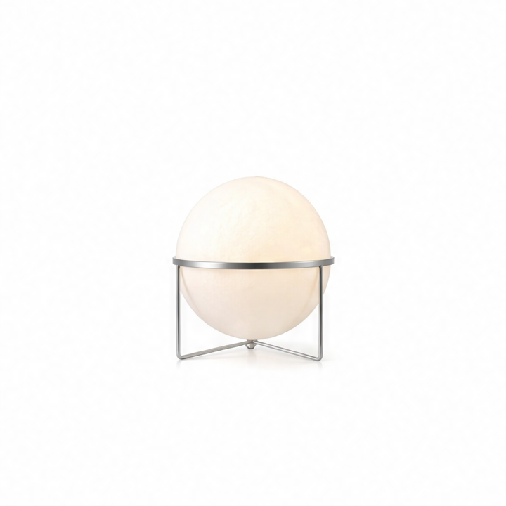 JupiGlow LED Floor Lamp, Acrylic Ball Shade and Iron Body, 11–15W AC E27 Foyer Light with Button Switch and Plug Options