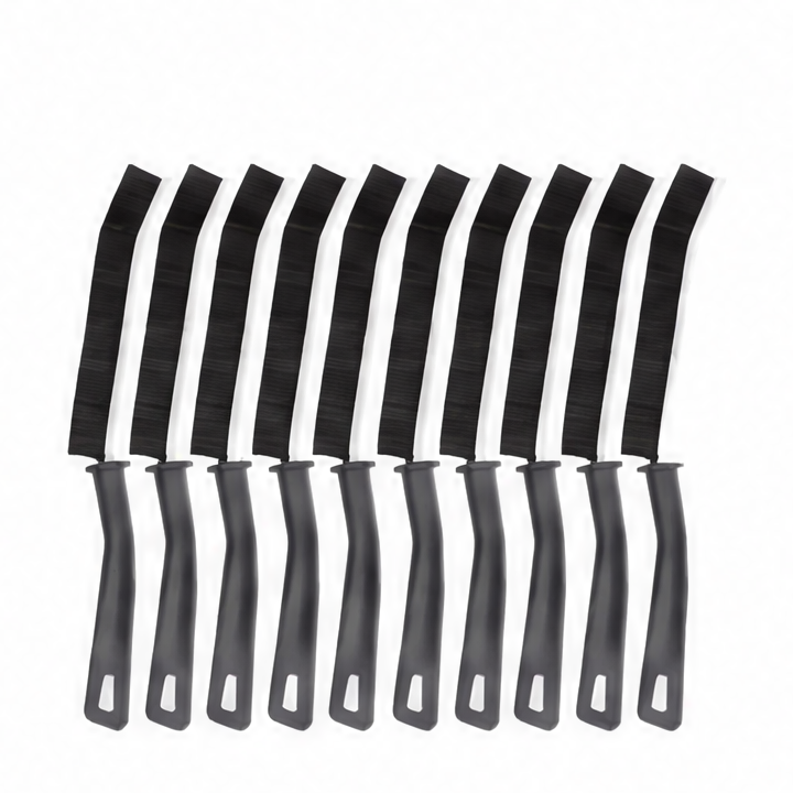 JupiGlow Gap Cleaning Brush, Narrow Manual Joint and Crevice Tool for Tile, Sink and Window Seams, Black, White or Mixed Packs