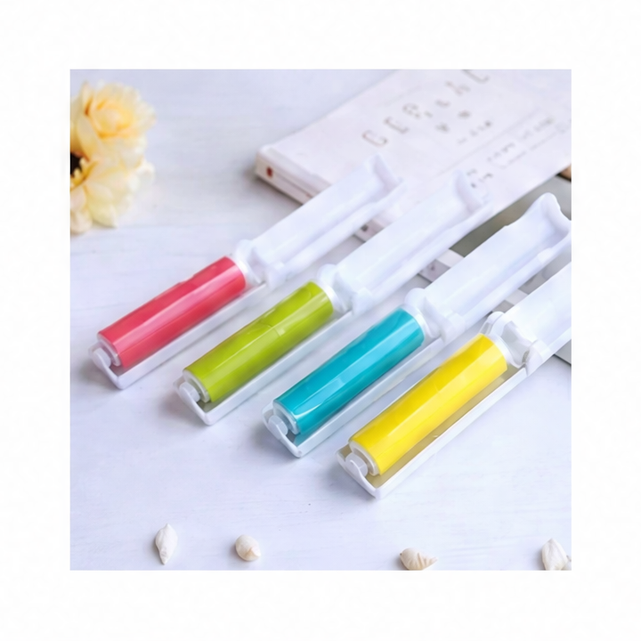 JupiGlow Reusable Pet Hair Remover Roller, Foldable Washable Sticky Lint Cleaner for Clothes, Sofas and Fabric, 1, 2 or 4 Pieces