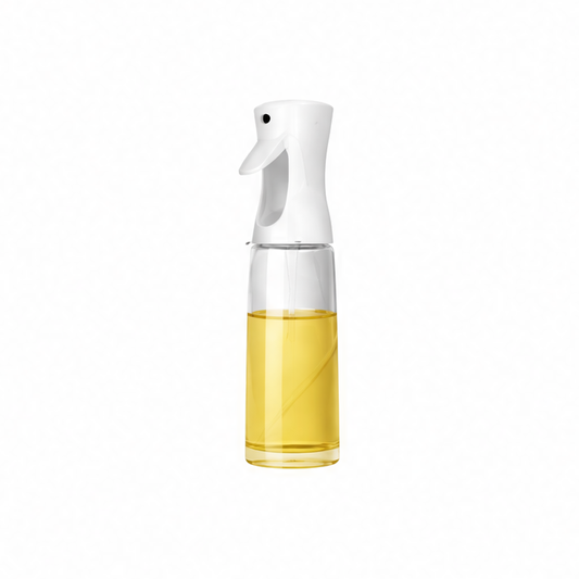 JupiGlow Oil Spray Bottle, Fan-Shaped Even Spray, Anti-Drip Trigger, Filter System, 200ml, 300ml or 500ml for Cooking