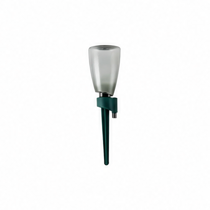 JupiGlow Self-Watering Planter Insert, Adjustable Speed Drip Irrigation Device, Durable Plastic Plant Watering Spike in Green or Blue