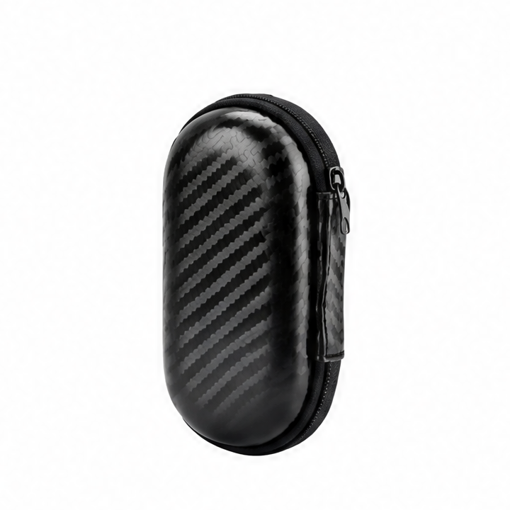JupiGlow EVA Cable Charger Organizer Case, Hard Shell Waterproof Shockproof Zipper Pouch for Earphones and Headphones