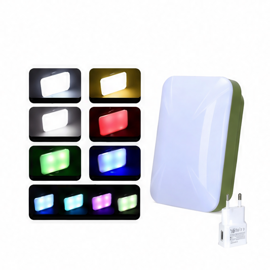 JupiGlow RGB Camping Lantern, 7 Lighting Modes, USB-C Rechargeable, IPX6 Waterproof, 3-12 Hour Battery for Tents and Hiking