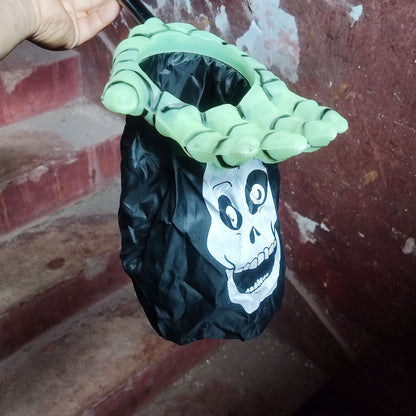 Halloween Kidsren's Candy Props Ghost Festival New Palm Skull Candy Bag Palm Pumpkin Bag Wholesale