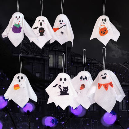 JupiGlow Halloween Polyester Hanging Ghost Decorations