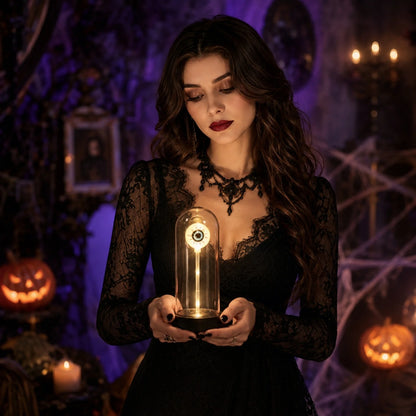 JupiGlow Battery-Powered Halloween Tabletop Light