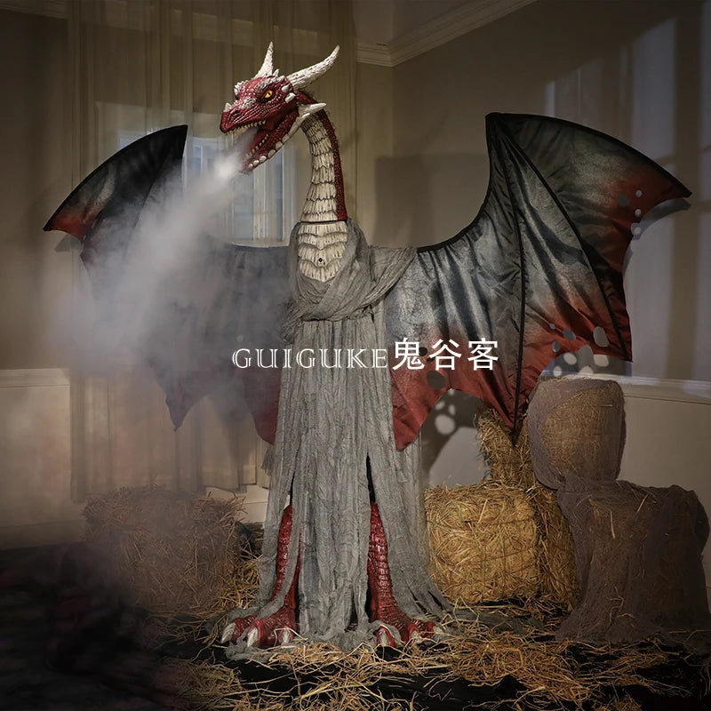 Halloween Haunted House Large Decorative Props Electric Machinery Nightclub Decorations