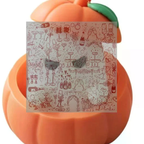 Halloween Pumpkin Ghost Decorative Ornament Desktop Decoration Funny 3d Printed Figurine For Festival Decoration