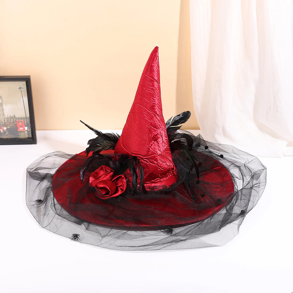 JupiGlow Adult Polyester Witch Hat