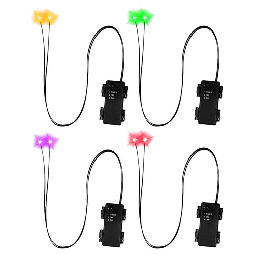 JupiGlow LED Glowing Eyes Halloween Prop with Timer