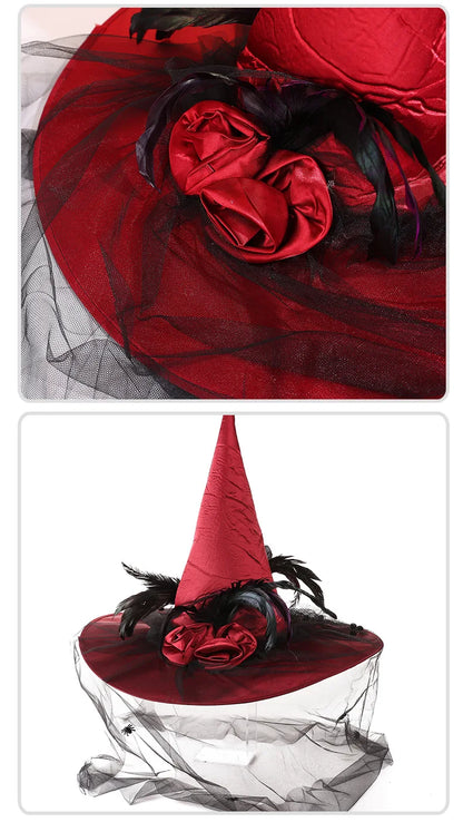 JupiGlow Adult Polyester Witch Hat