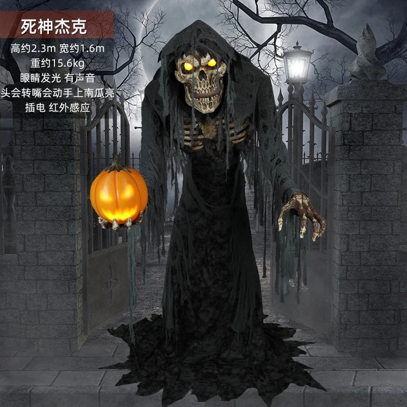 Halloween Haunted House Large Decorative Props Electric Machinery Nightclub Decorations