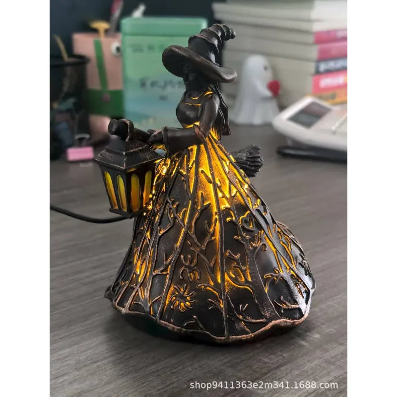 JupiGlow USB Witch Tabletop Decorative Light