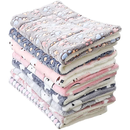 Pet Sleeping Mat Dog Bed Cat Litter Puppy Bed Dog Sofa Lovely Mattress Cushion for Small Large Dog Washable Blanket For Winter
