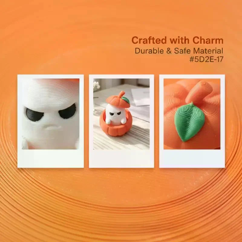 Halloween Pumpkin Ghost Decorative Ornament Desktop Decoration Funny 3d Printed Figurine For Festival Decoration