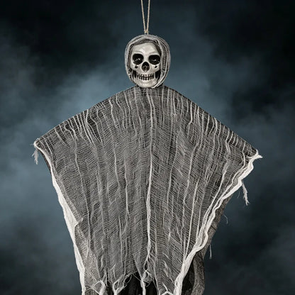 JupiGlow Hanging Skeleton Ghost Halloween Ornament