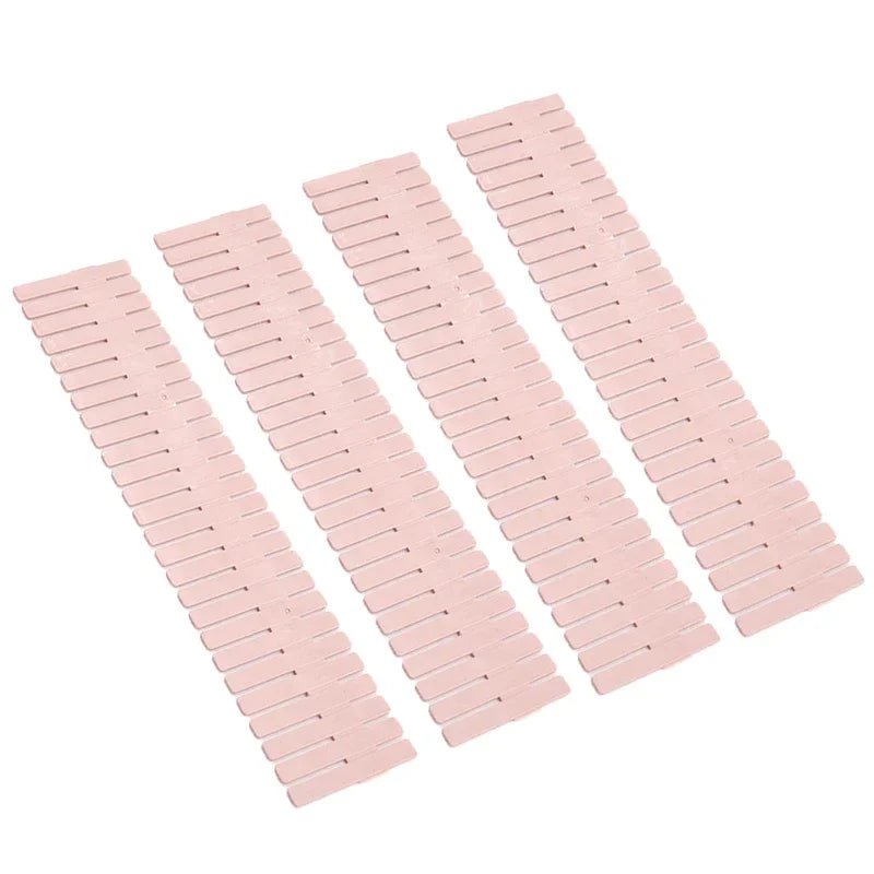 JupiGlow Adjustable Drawer Dividers, Set of 4